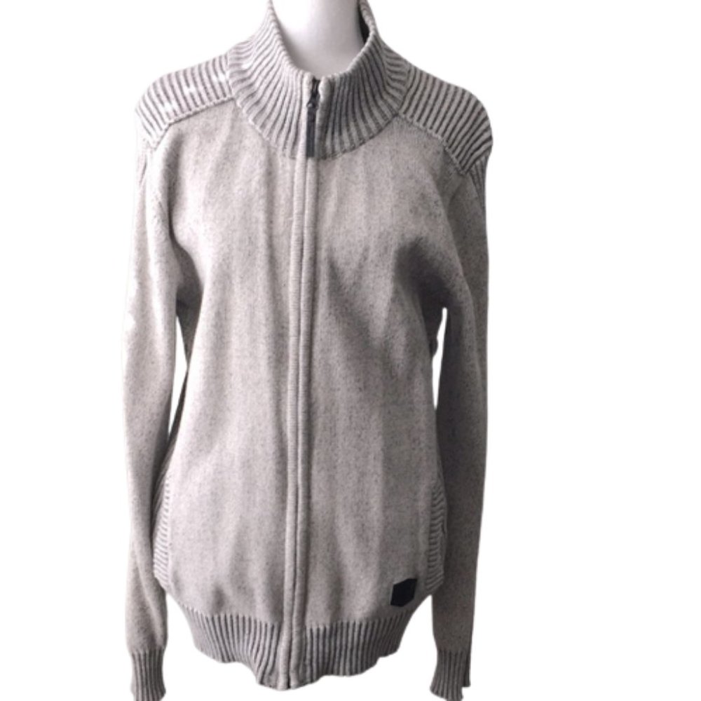 PROJEK Raw men’s cable knit cardigan - Picture 3 of 7